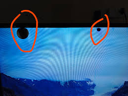 My LED TV has black spots : r ...